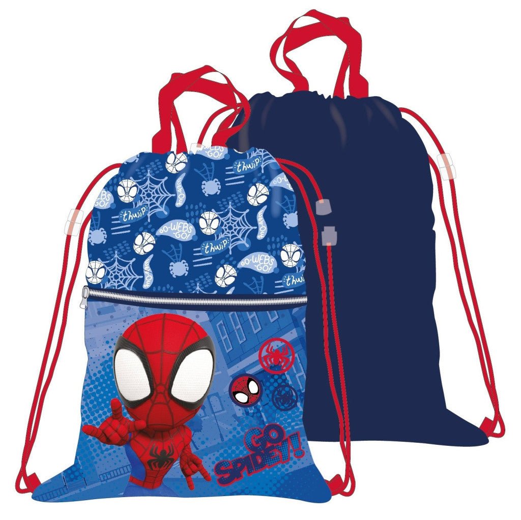 Spiderman Spidey Style Deluxe Turnbeutel für Kinder – 45 x 35 cm