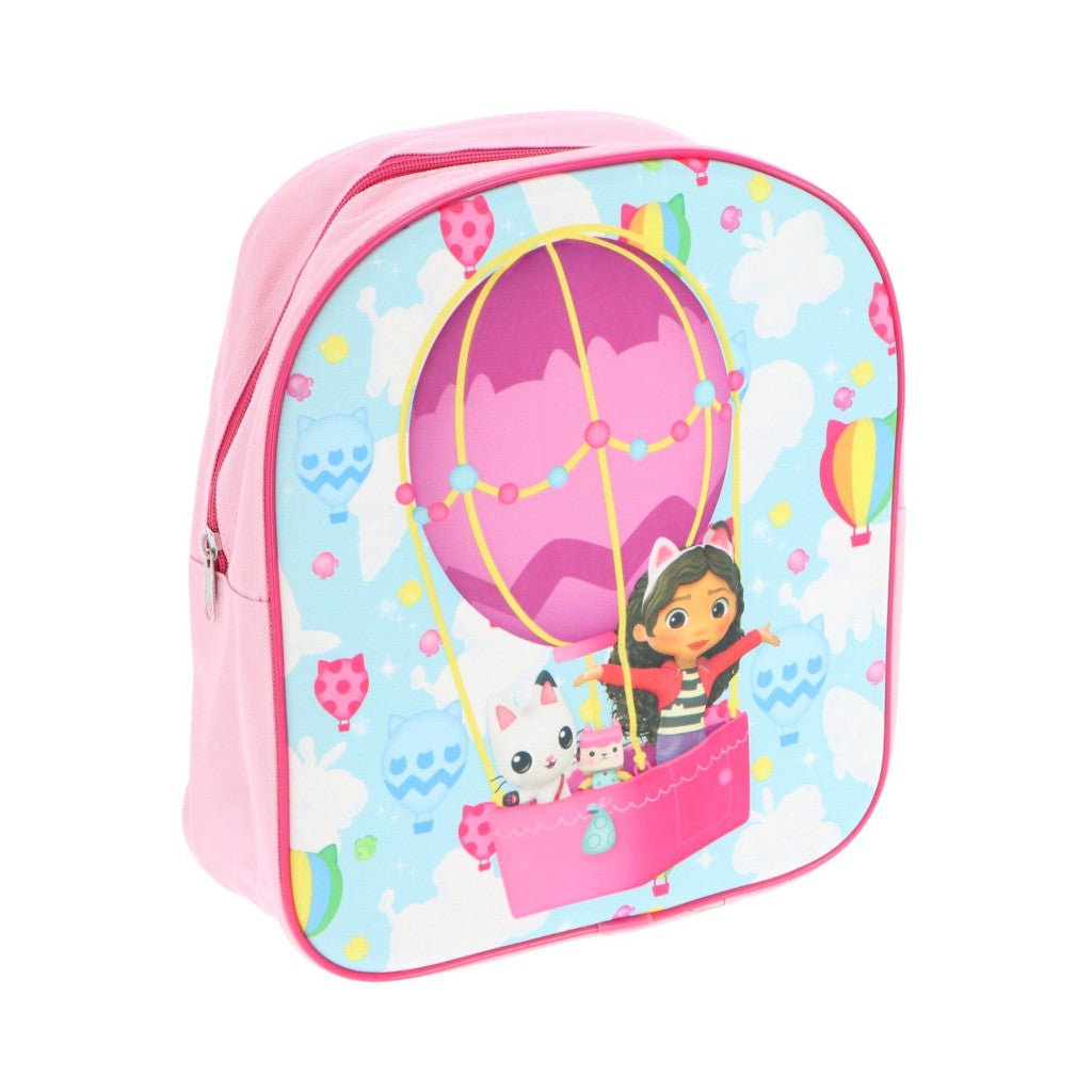 Gabby's Dollhouse Hot Air Balloon Kindergartenrucksack für Kinder – 30 x 26 x 10 cm