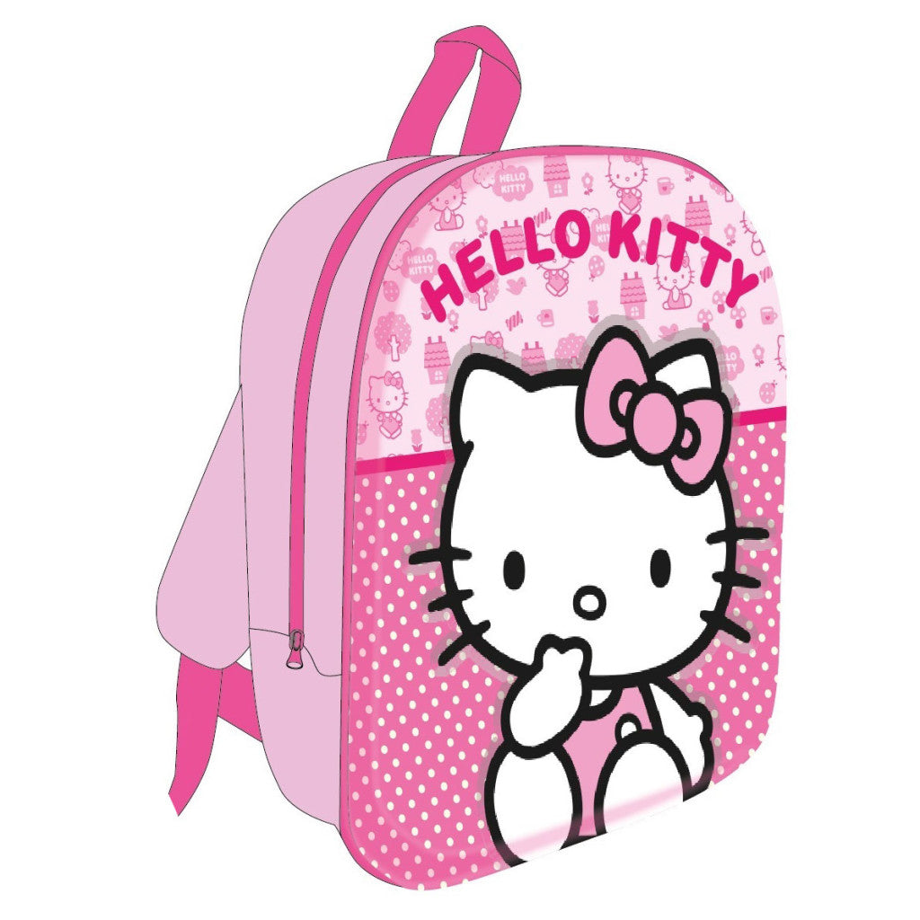 Hello Kitty Cute Kindergartenrucksack für Kinder – 30 x 26 x 10 cm