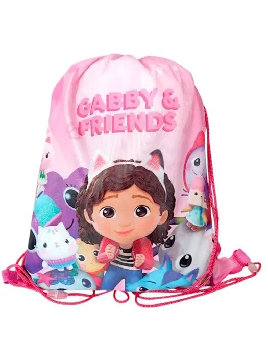 Gabby's Dollhouse Colorful World Turnbeutel für Kinder – 40 x 35 cm