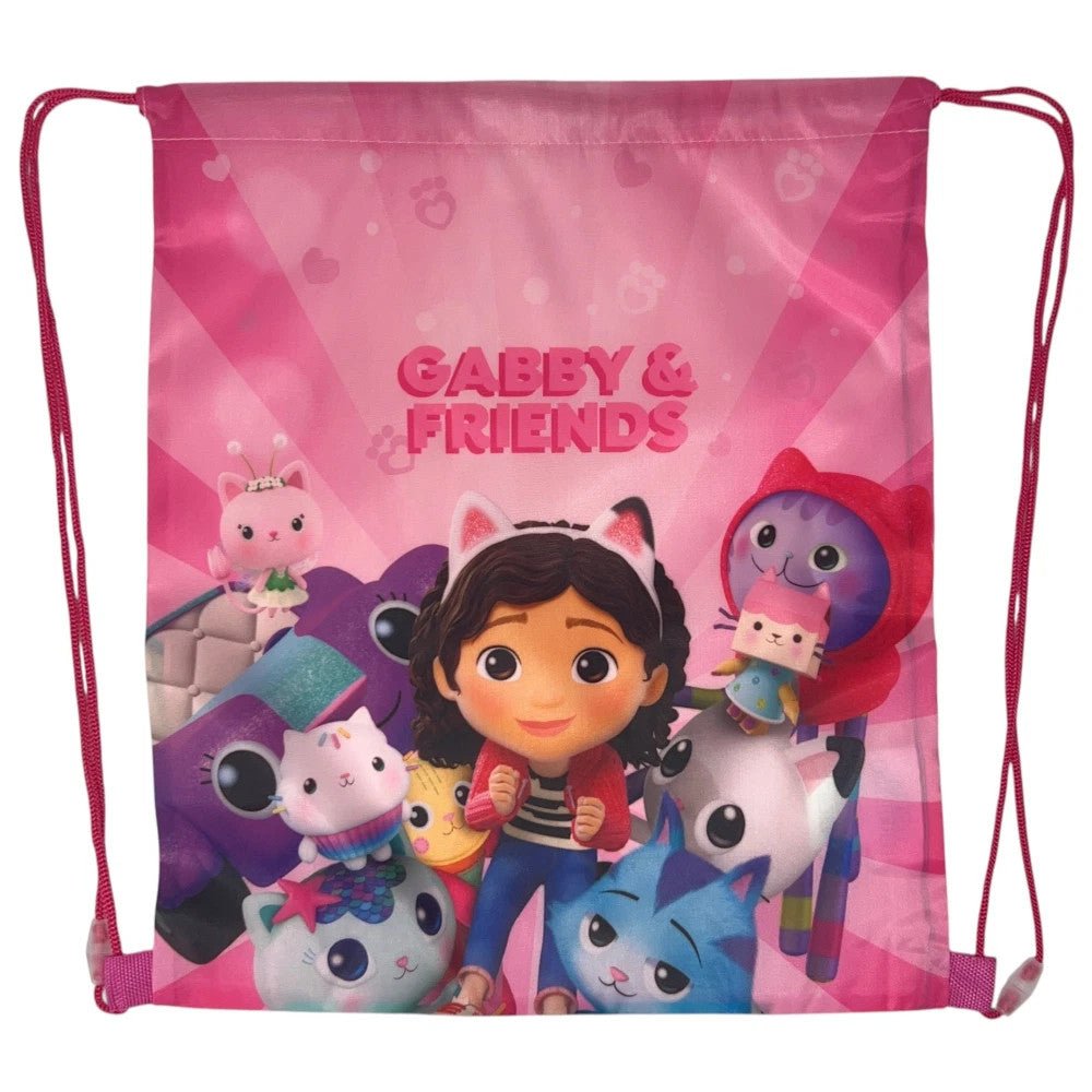 Gabby's Dollhouse Colorful World Turnbeutel für Kinder – 40 x 35 cm