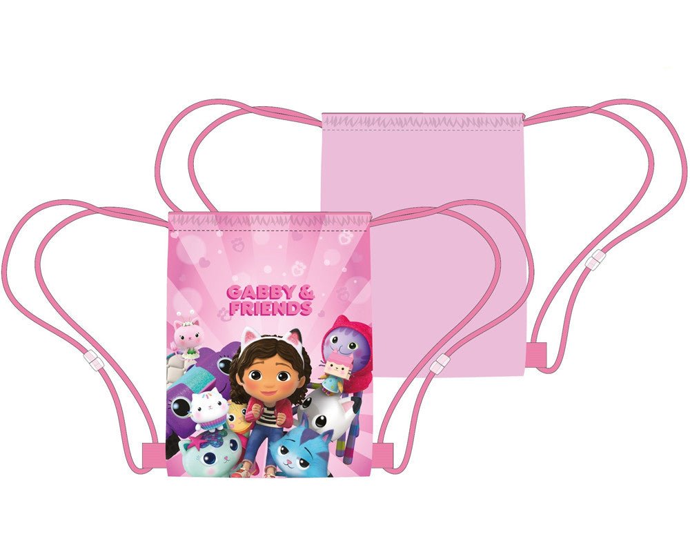 Gabby's Dollhouse Colorful World Turnbeutel für Kinder – 40 x 35 cm