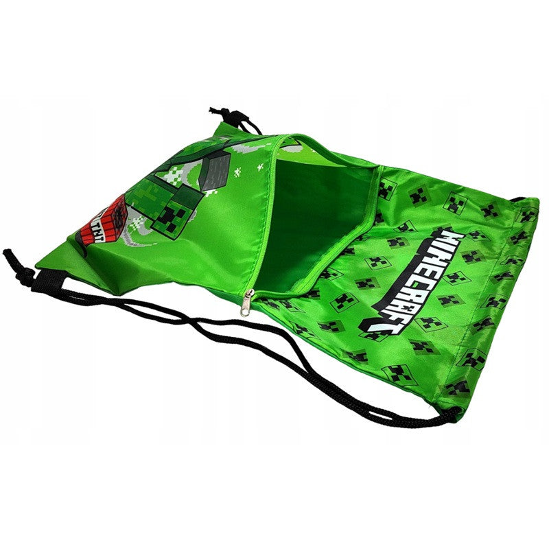 Minecraft Boom Deluxe Turnbeutel für Kinder – 45 x 35 cm
