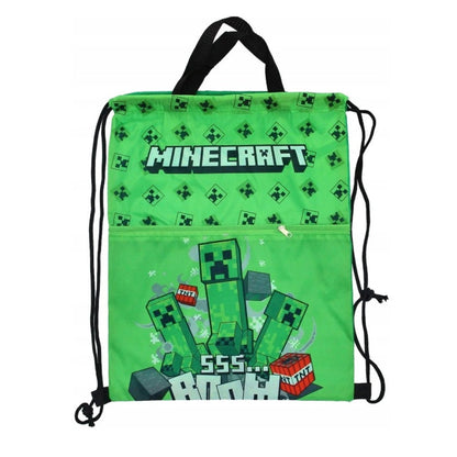 Minecraft Boom Deluxe Turnbeutel für Kinder – 45 x 35 cm