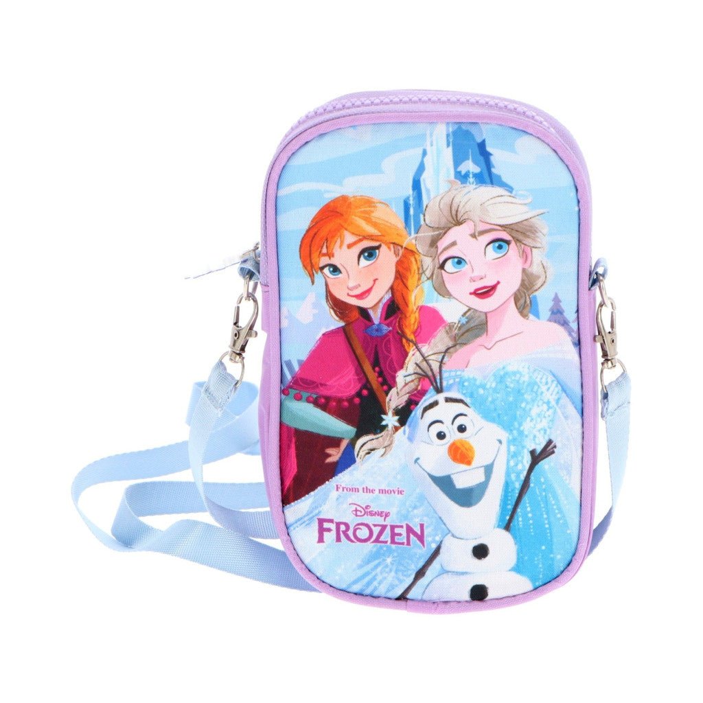 Disney Eiskönigin Trio Deluxe Handytasche Umhängetasche für Kinder – 18 x 11 cm