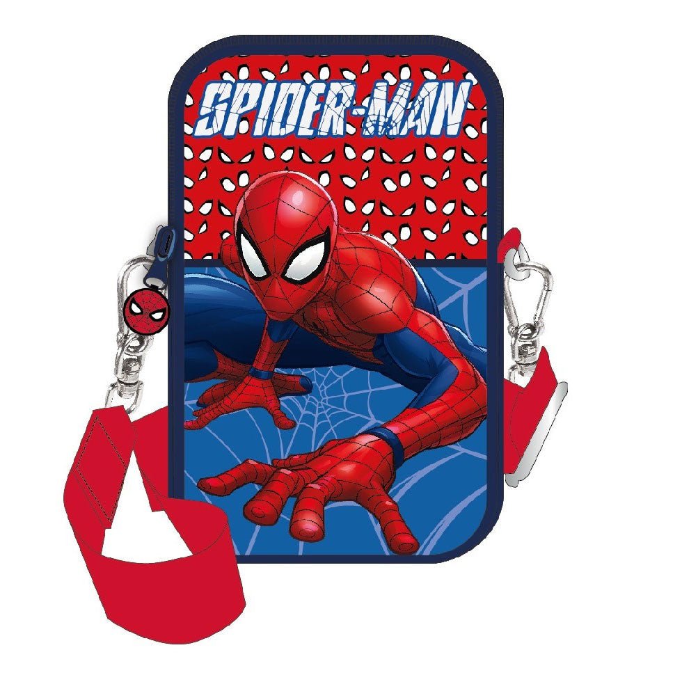 Spiderman Sentinel Deluxe Handytasche Umhängetasche für Kinder – 18 x 11 cm
