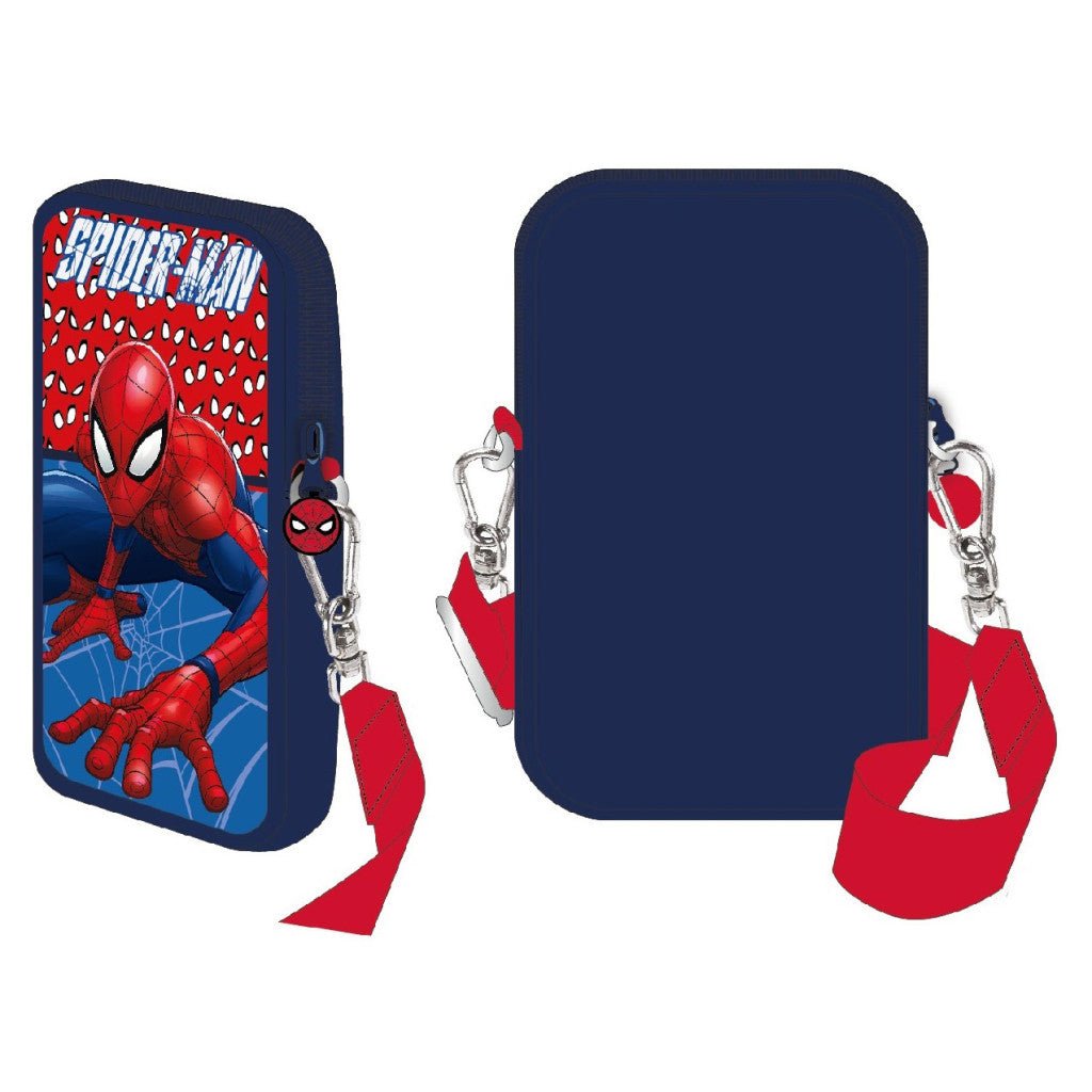 Spiderman Sentinel Deluxe Handytasche Umhängetasche für Kinder – 18 x 11 cm