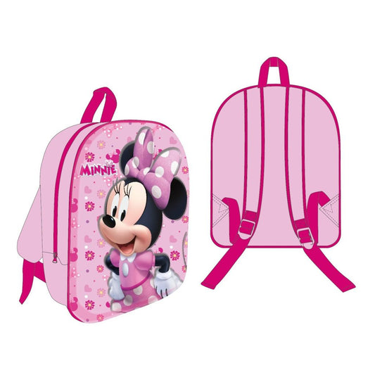 Disney Minnie Pink Paradise Kindergarten Backpack for Kids - 30 x 26 x 10 cm