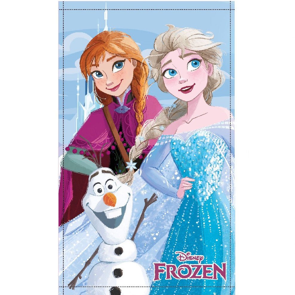 Disney Eiskönigin Friends Forever Gesichtstuch für Kinder aus Baumwolle – 30 × 50 cm