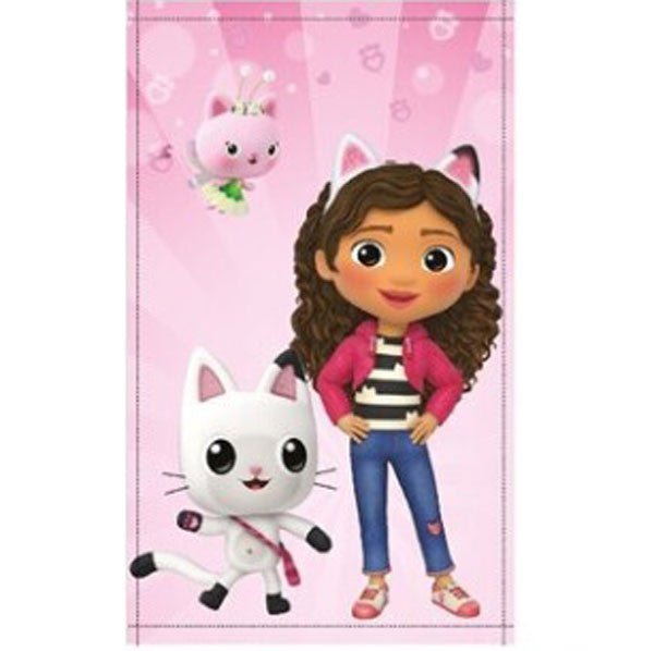 Gabby's Dollhouse Cat World Gesichtstuch für Kinder aus Baumwolle – 30 × 50 cm