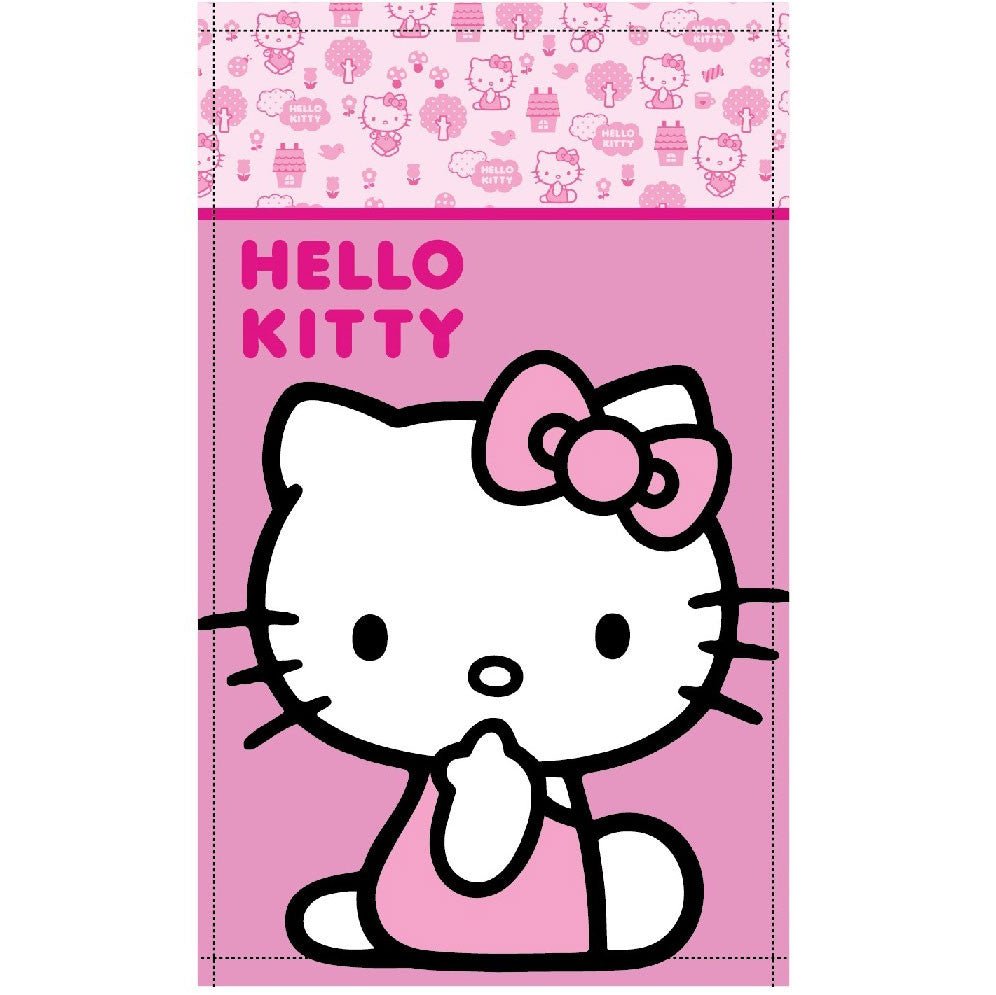 Hello Kitty Cutie Gesichtstuch für Kinder aus Baumwolle – 30 × 50 cm