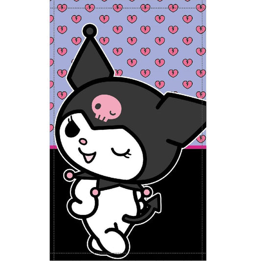 Hello Kitty Kuromi Handtuch für Kinder aus Baumwolle – 30 × 50 cm