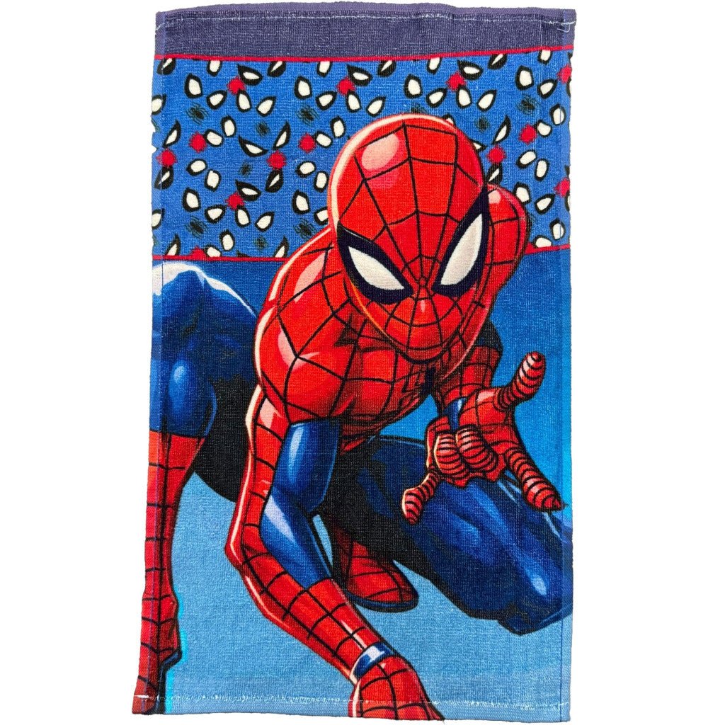 Spiderman City Swing Gesichtstuch für Kinder aus Baumwolle – 30 × 50 cm
