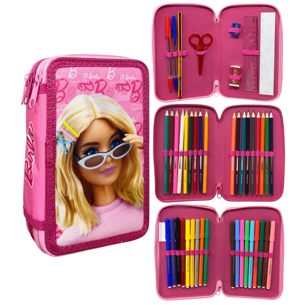 Trousse de toilette pour enfants Barbie Glam Style – 13 x 20 x 6 cm