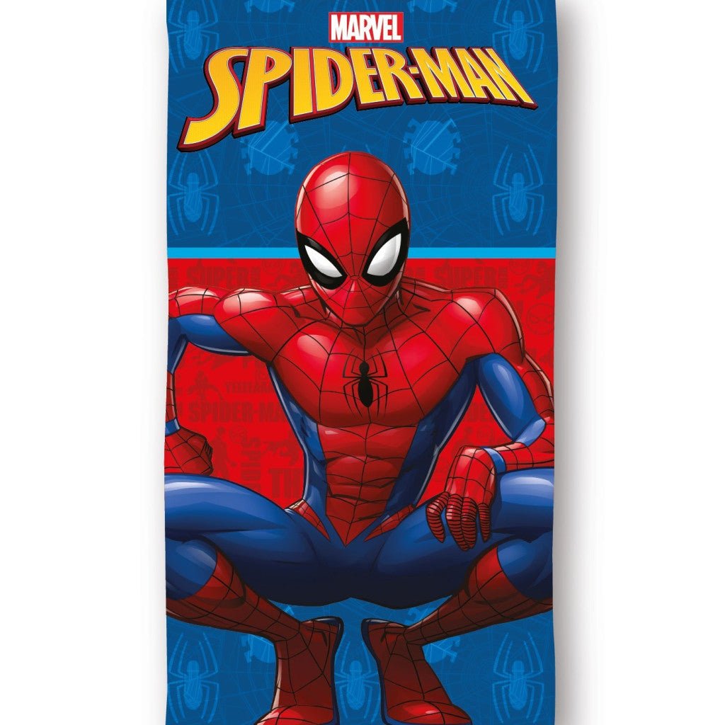 Spiderman Web Legends , ( ) Badetuch für Kinder aus Polyester – 70 × 140 cm