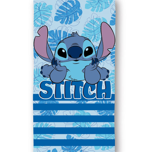 Disney Lilo and Stitch Cool Breeze, (Fast Dry) Kids Polyester Beach Towel – 70 x 140 cm