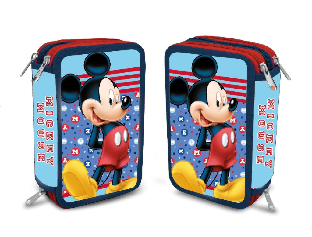 Disney Mickey Dots Federmäppchen für Kinder – 13 x 20 x 6 cm