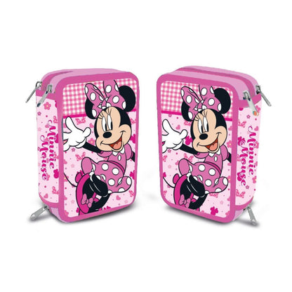 Disney Minnie Lovely Charm Federmäppchen für Kinder – 13 x 20 x 6 cm