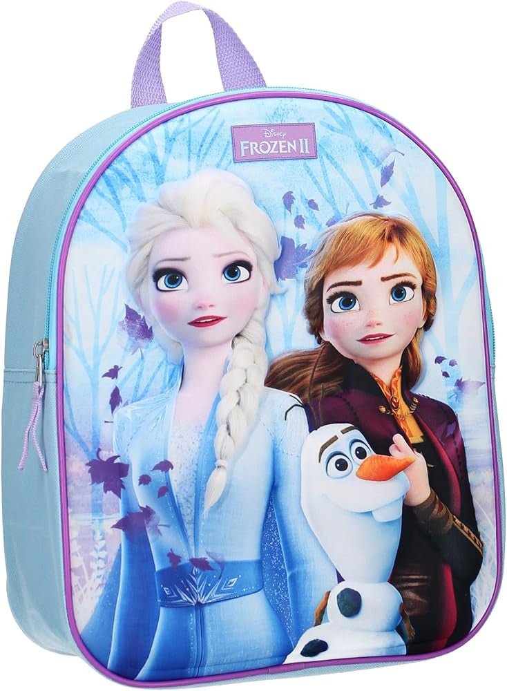 Disney Eiskönigin Ice Kingdom Kindergartenrucksack für Kinder – 30 x 26 x 10 cm