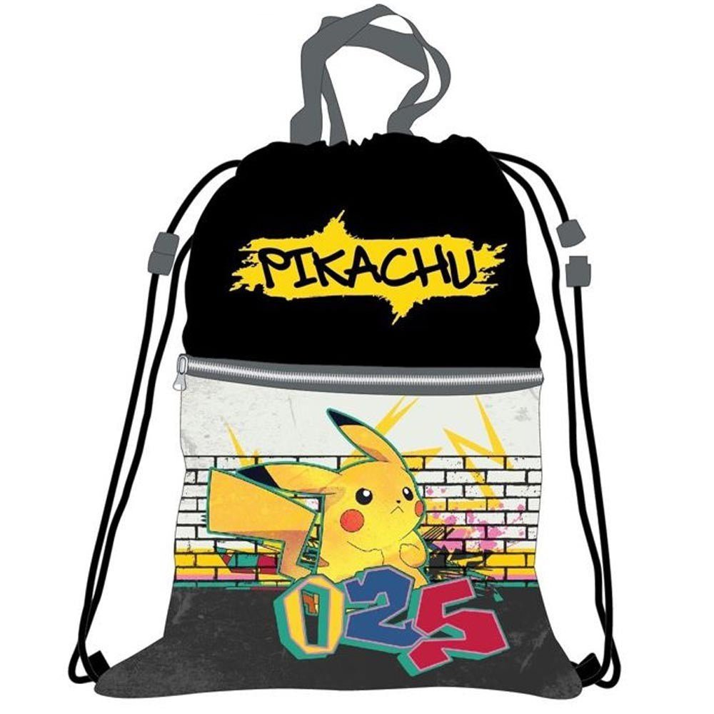 Pokémon Electric Bolt Deluxe Turnbeutel für Kinder – 45 x 35 cm