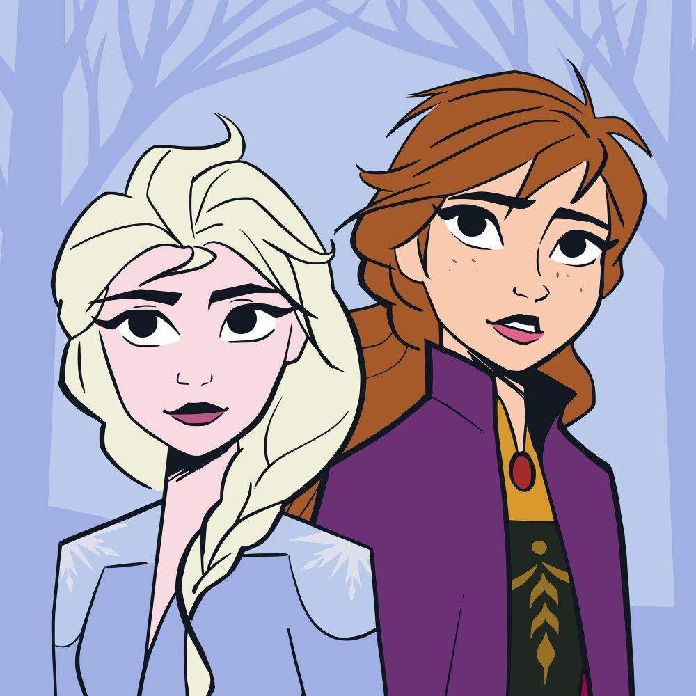 Disney Eiskönigin Sisters Magisches , Gesichtshandtuch Gesichtstuch für Kinder aus Baumwolle – 30 × 30 cm