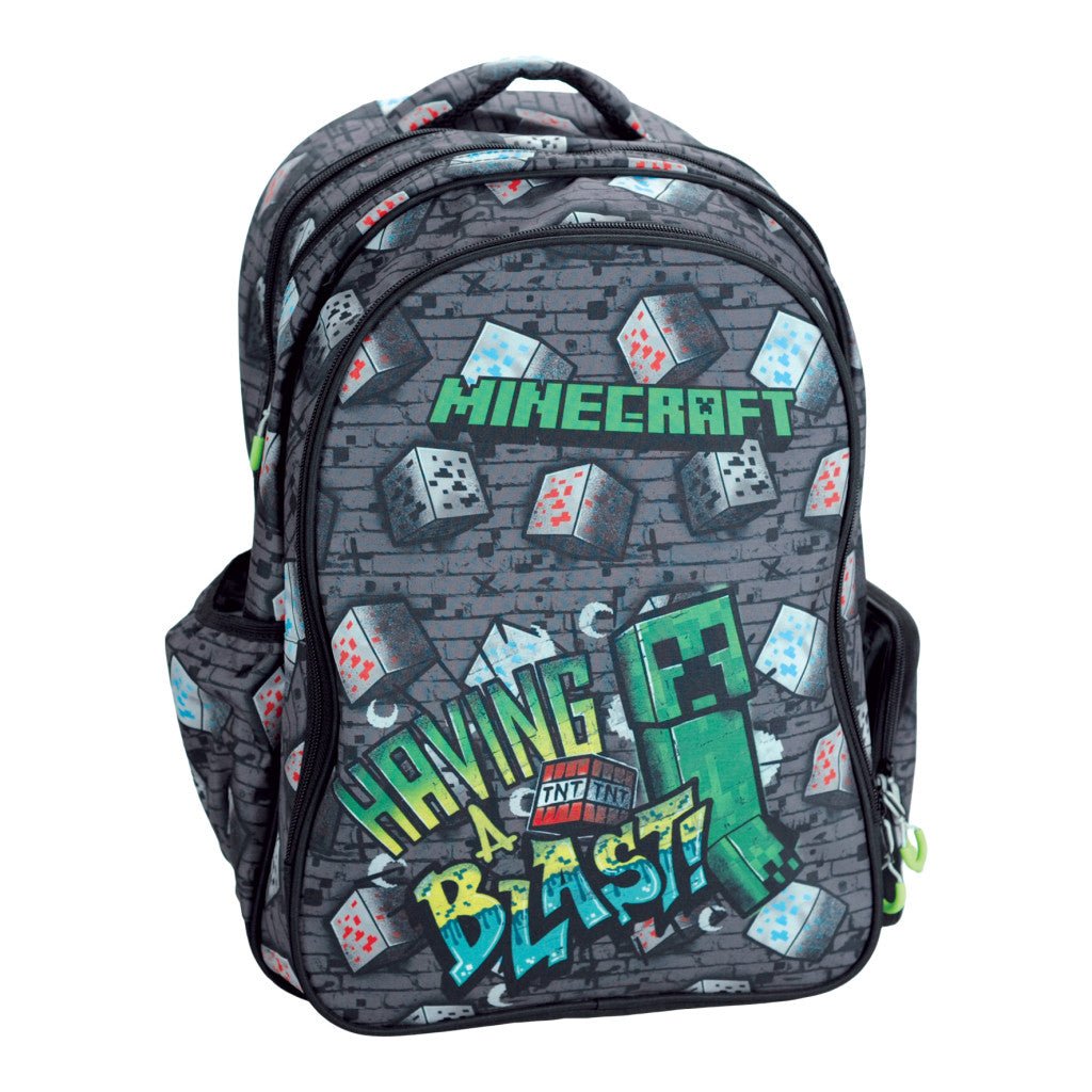 Minecraft Metro Art Blast , 46 cm Schulranzen für Kinder – 46 cm