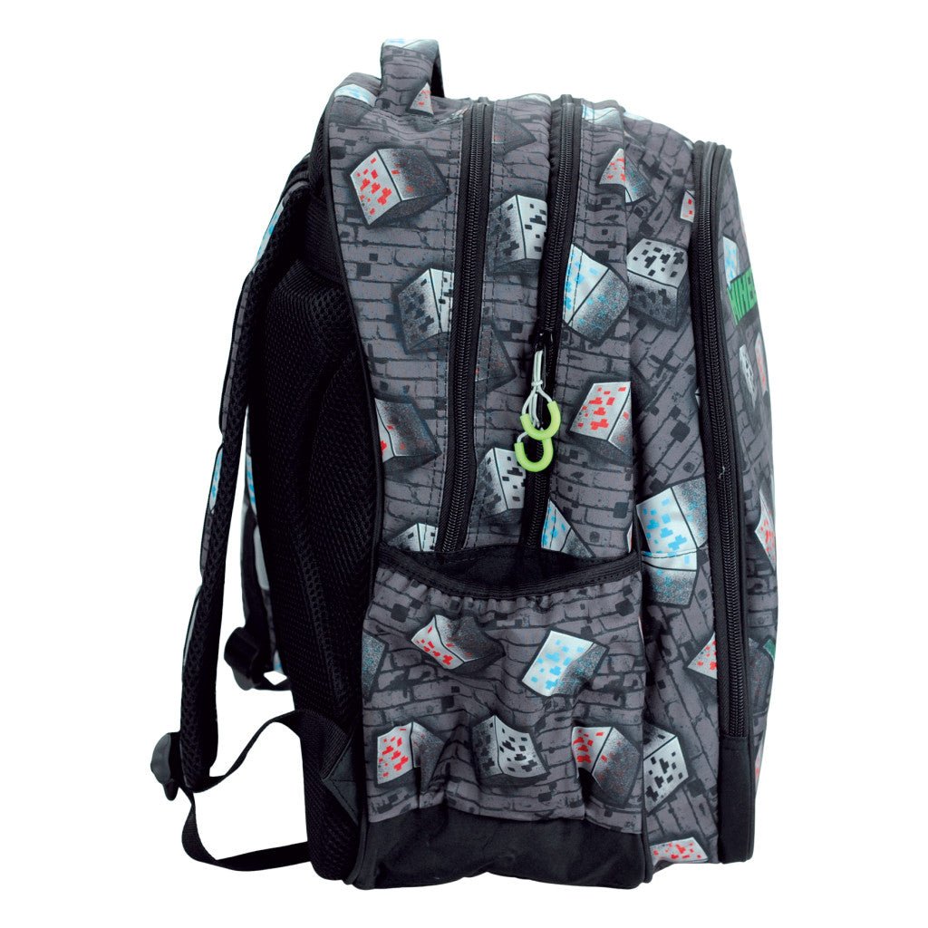 Minecraft Metro Art Blast , 46 cm Schulranzen für Kinder – 46 cm