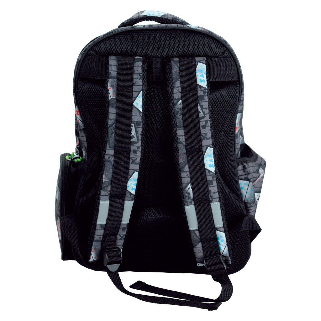 Minecraft Metro Art Blast , 46 cm Schulranzen für Kinder – 46 cm