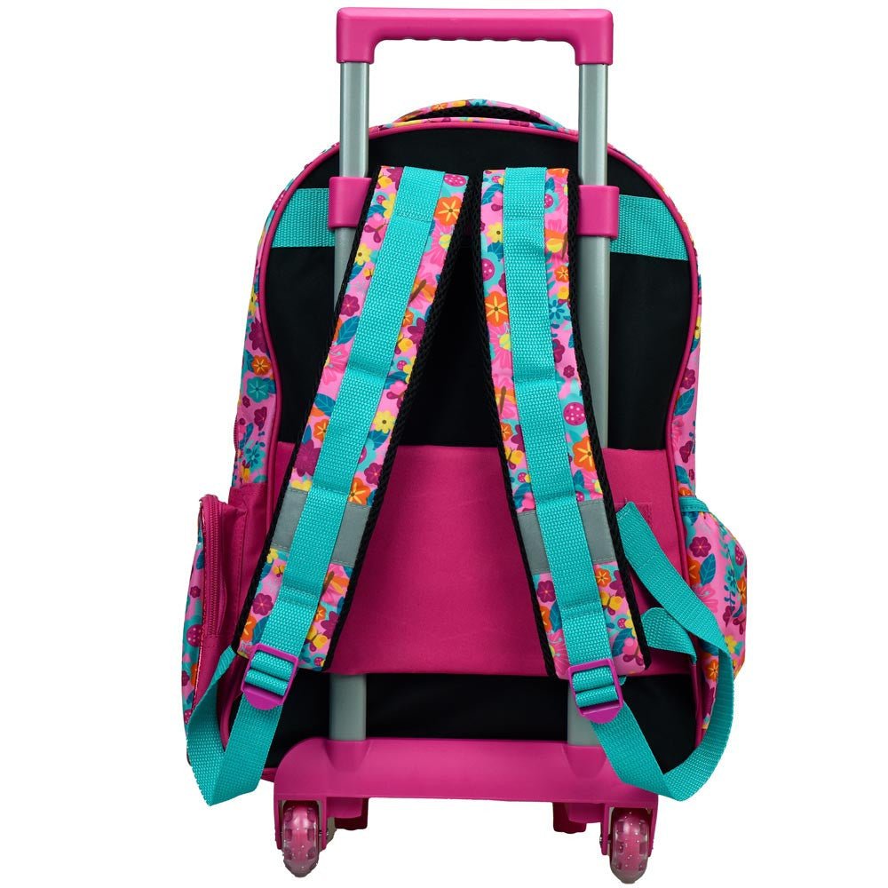 Disney Prinzessin Spring rollender , Tasche 46 cm Schultasche mit Rollen für Kinder – 46 × 35 × 20 cm