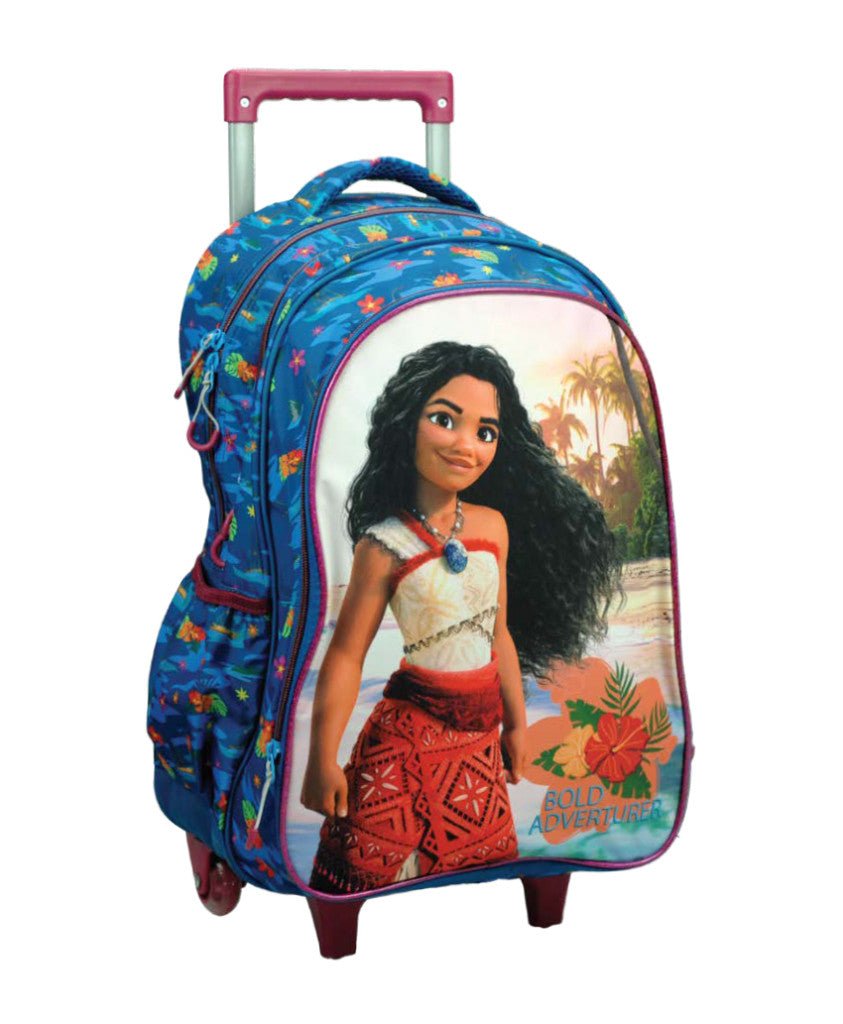 Disney Vaiana Bold Adventurer Rollender , Tasche 46 cm Schultasche mit Rollen für Kinder – 46 × 35 × 20 cm