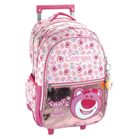 Disney Toy Story Lotso Jam rollende , 46 cm Schultasche mit Rollen für Kinder – 46 × 35 × 20 cm