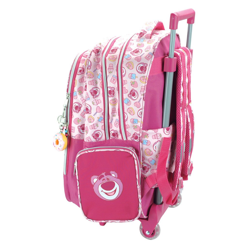 Disney Toy Story Lotso Jam rollende , 46 cm Schultasche mit Rollen für Kinder – 46 × 35 × 20 cm