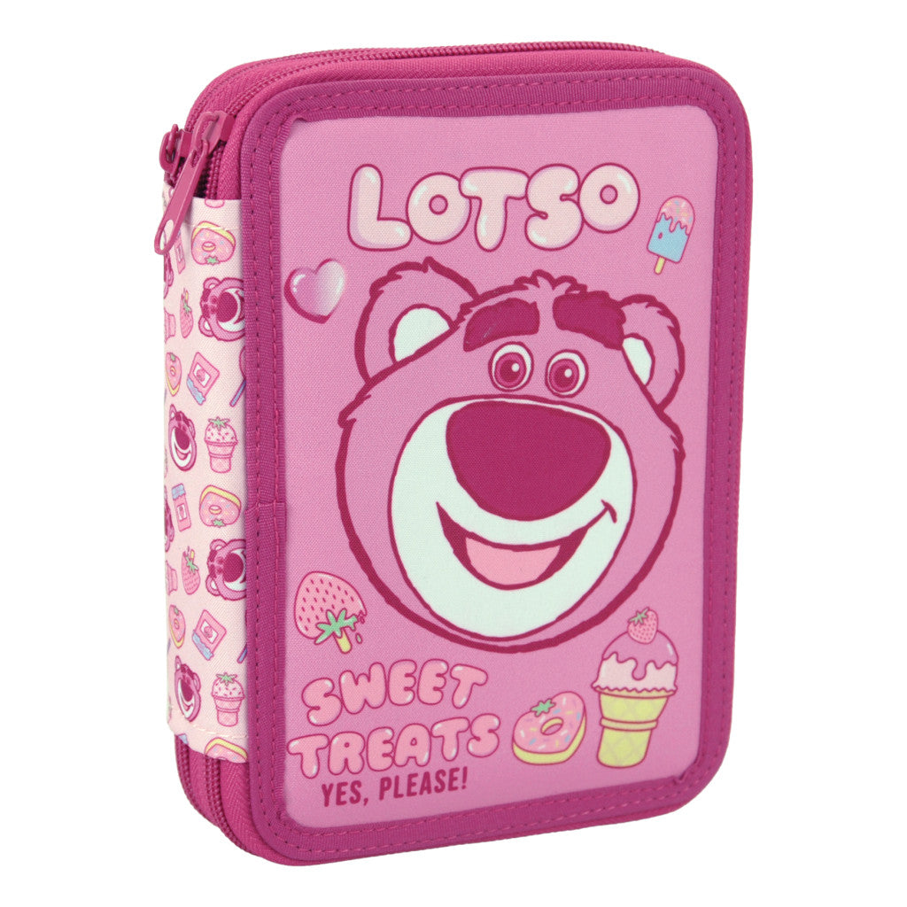 Disney Toy Story Lotso Jam Federmäppchen für Kinder – 12,5 x 19,5 x 4,5 cm