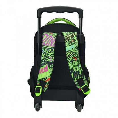 Teenage Mutant Ninja Turtles Power rollender Kindergartenrucksack für Kinder – 30 x 25 x 15 cm