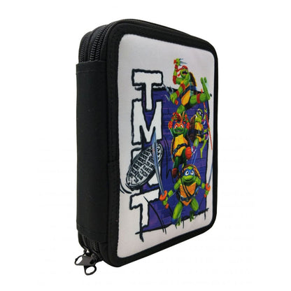 Trousse à deux compartiments Les Tortues Ninja pour enfant – 13 x 20 x 7 cm