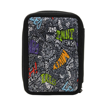 Trousse à deux compartiments Les Tortues Ninja pour enfant – 13 x 20 x 7 cm