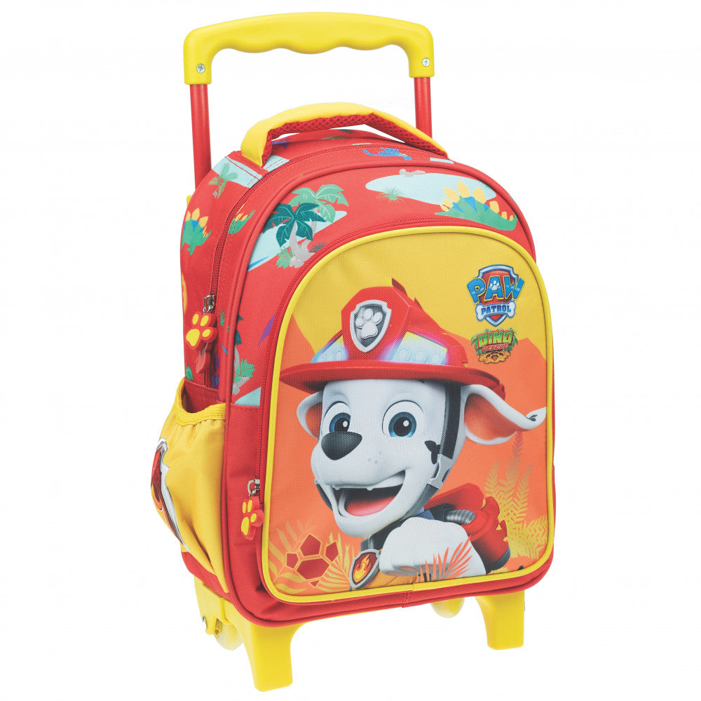 Paw Patrol Dino Rescue Rolling Kindergarten Backpack for Kids - 30 x 25 x 15 cm