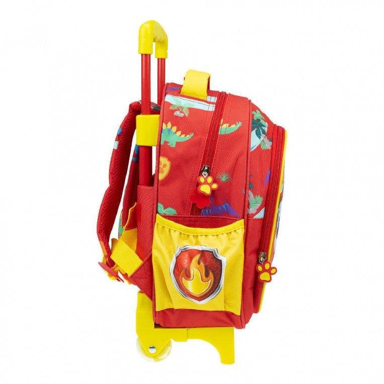 Paw Patrol Dino Rescue Rolling Kindergarten Backpack for Kids - 30 x 25 x 15 cm