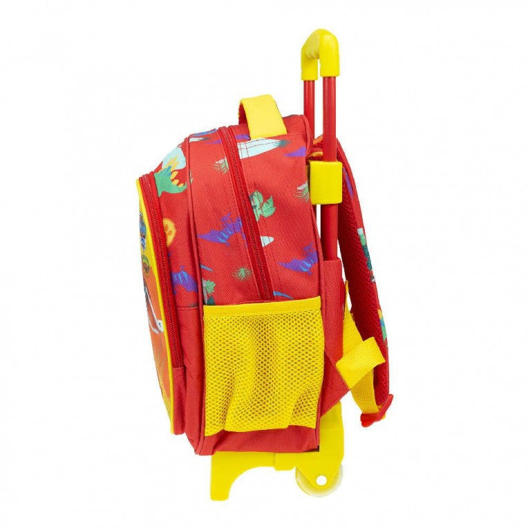 Paw Patrol Dino Rescue Rolling Kindergarten Backpack for Kids - 30 x 25 x 15 cm