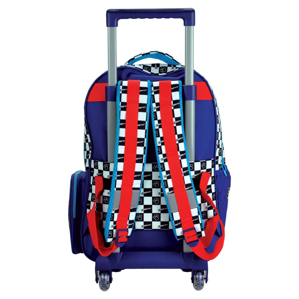 Paw Patrol Racing rollende , Tasche 46 cm Schultasche mit Rollen für Kinder – 46 × 35 × 20 cm