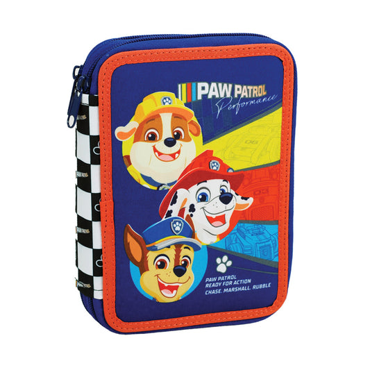 Paw Patrol Racing Federmäppchen für Kinder – 12,5 x 19,5 x 4,5 cm