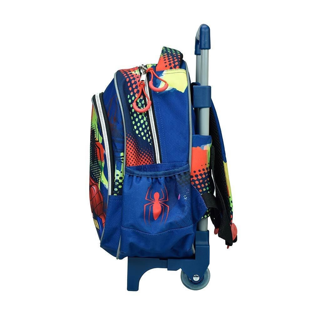 Spiderman Splotch rollender Kindergartenrucksack für Kinder – 30 x 25 x 15 cm