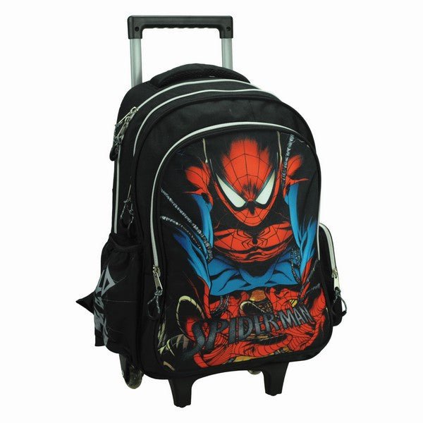 Spiderman Shadow rollende , Tasche 46 cm Schultasche mit Rollen für Kinder – 46 × 35 × 20 cm