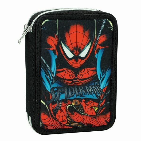 Spiderman Shadow Federmäppchen für Kinder – 13 x 20 x 7 cm
