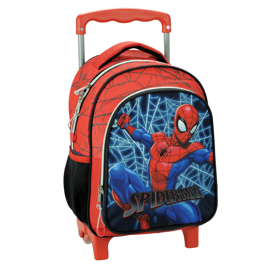 Spiderman Frame Rollrucksack für Kindergarten Kindergartenrucksack für Kinder – 30 x 25 x 15 cm