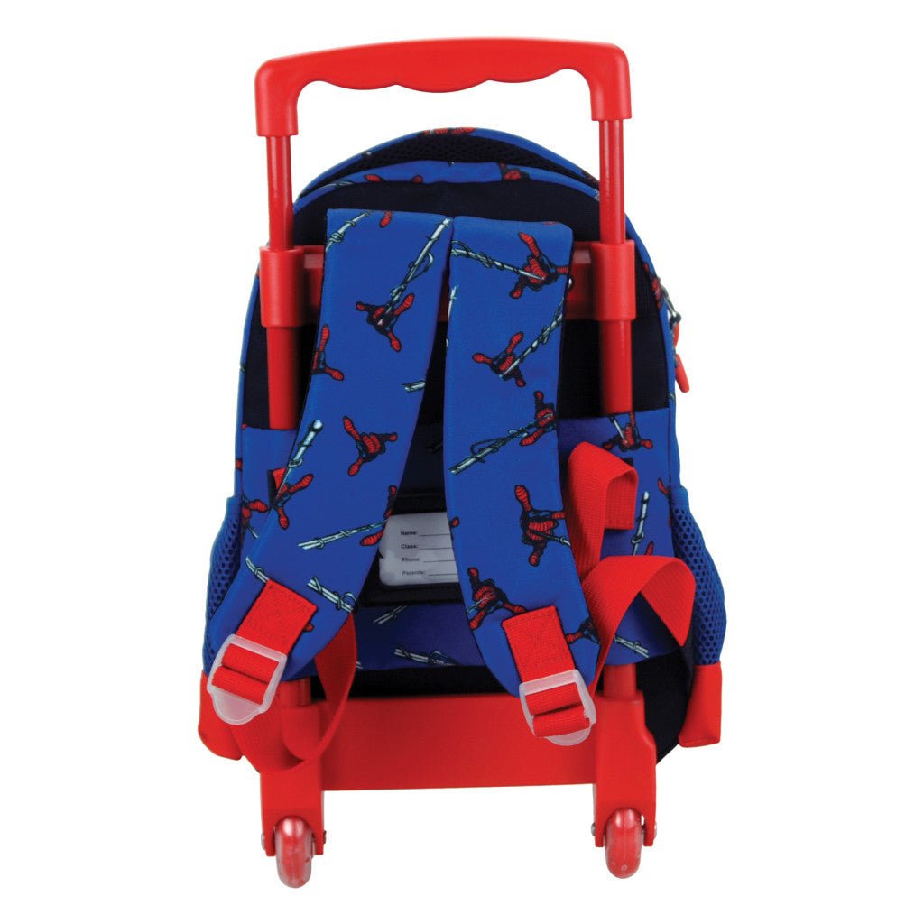 Spiderman Evergreen rollender Kindergartenrucksack für Kinder – 30 x 25 x 15 cm