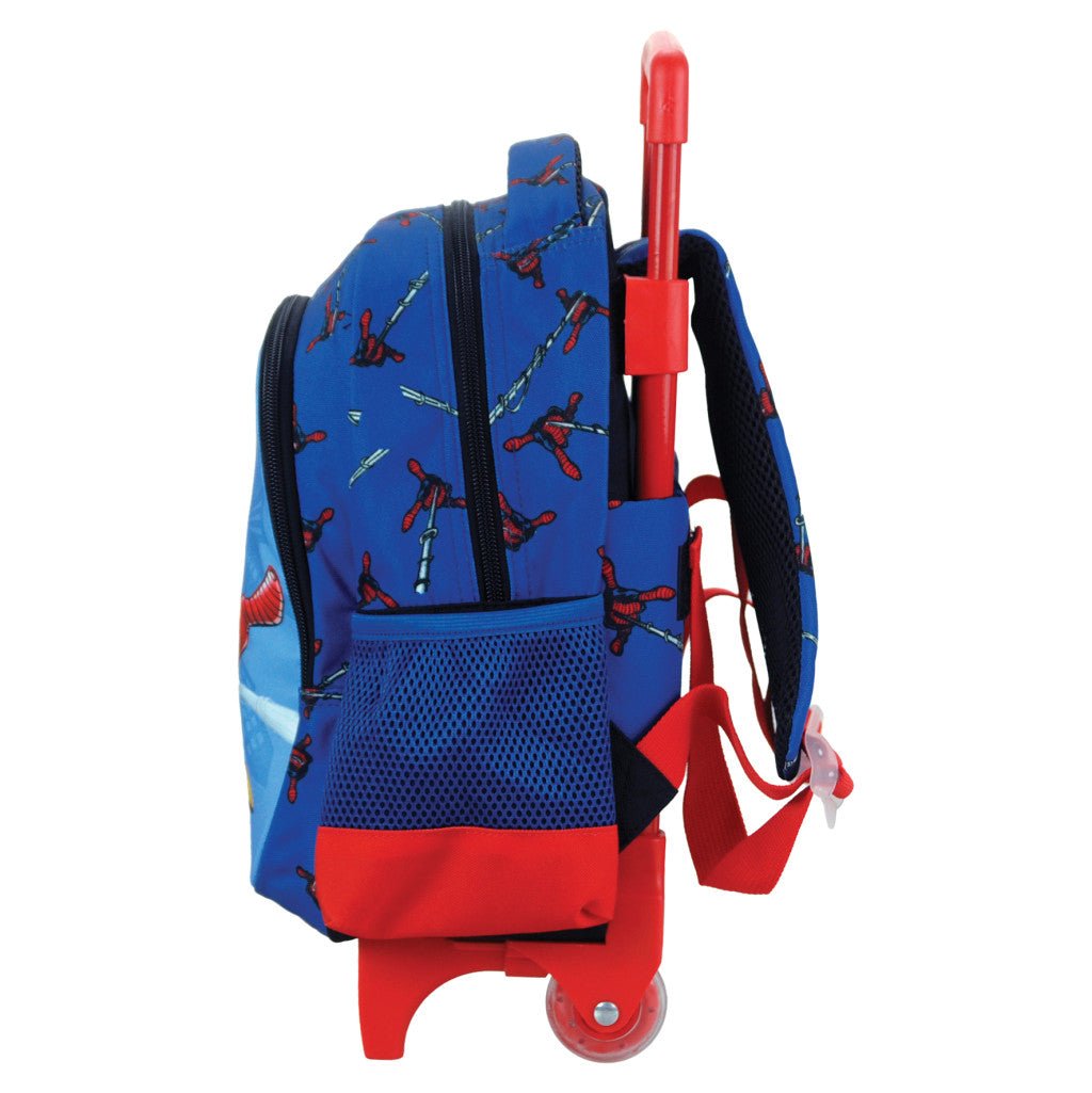 Spiderman Evergreen rollender Kindergartenrucksack für Kinder – 30 x 25 x 15 cm
