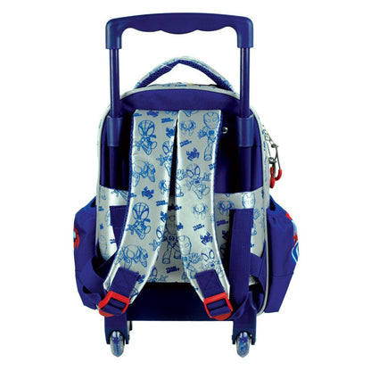 Spiderman Spidey Glow Rollender Kindergartenrucksack für Kinder – 30 x 25 x 15 cm