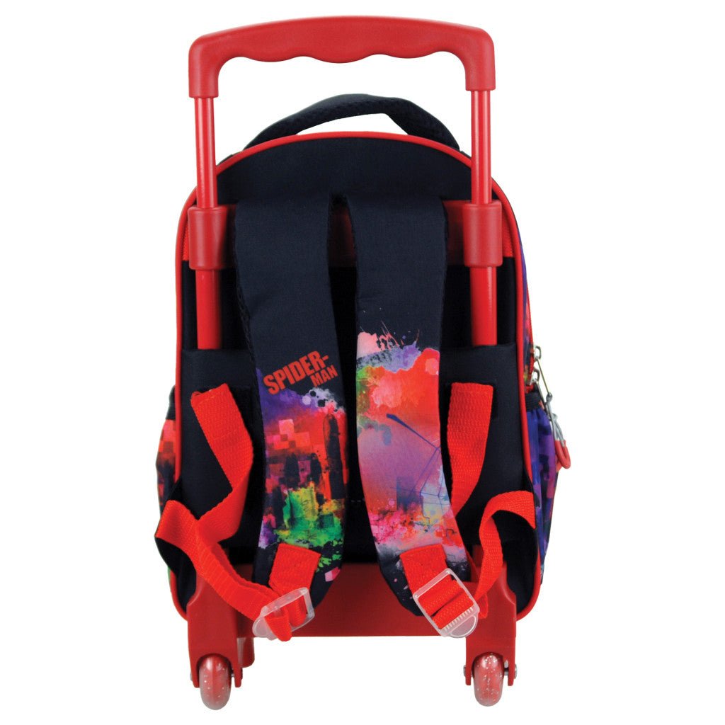 Spiderman Global rollender , mit Maske Kindergartenrucksack für Kinder – 30 x 25 x 15 cm