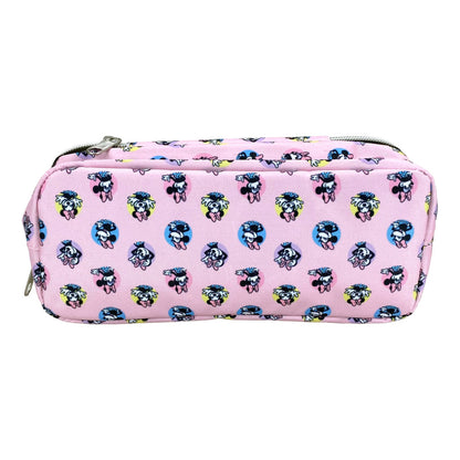 Disney Minnie Pretty in Pink mit 2 Fächern Federmäppchen für Kinder – 26 x 6 x 10 cm